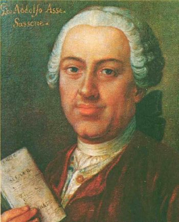 Portrait of Johann Adolf Hasse