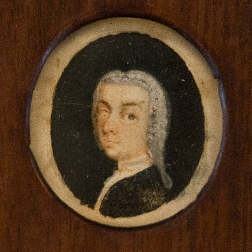Portrait of Johann Adolph Scheibe