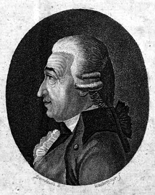Portrait of Johann Christian Kittel