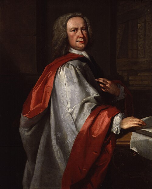 Portrait of Johann Christoph Pepusch