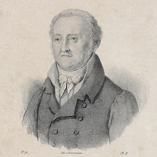 Portrait of Johann Gottfried Schicht