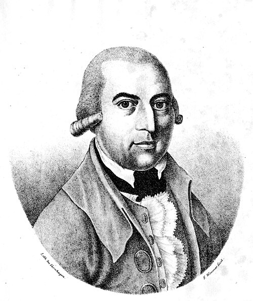 Portrait of Johann Gottfried Vierling