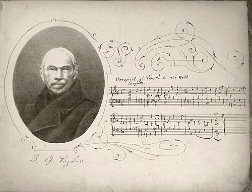 Portrait of Johann Gottlob Topfer