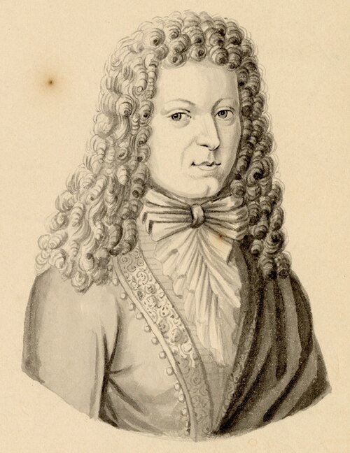 Portrait of Johann Kuhnau