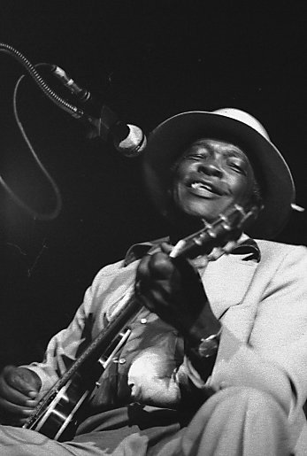 Portrait of John Lee Hooker