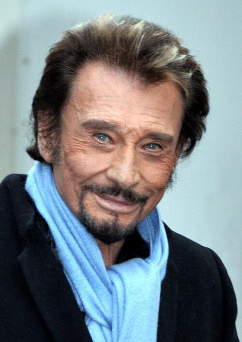 Portrait of Johnny Hallyday