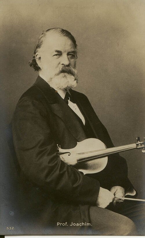 Portrait of Joseph Joachim