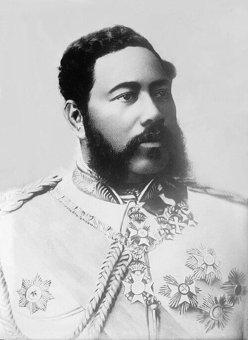 Portrait of King David Kalakaua