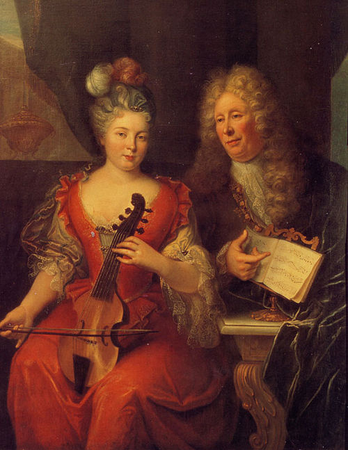 Portrait of L. de Caix d'Hervelois
