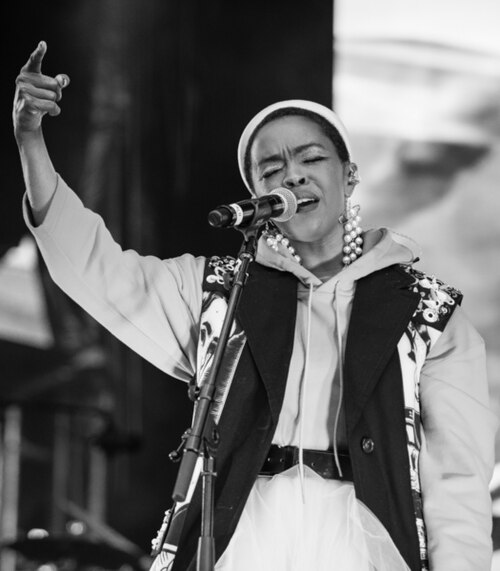 Portrait of Lauryn Hill