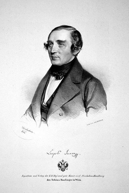 Portrait of Leopold Jansa