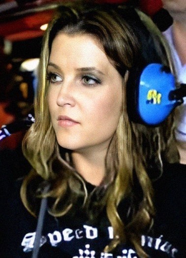 Portrait of Lisa Marie Presley