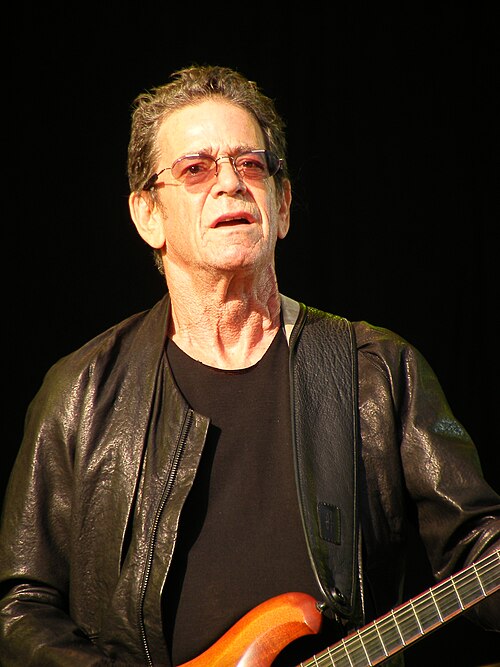 Portrait of Lou Reed