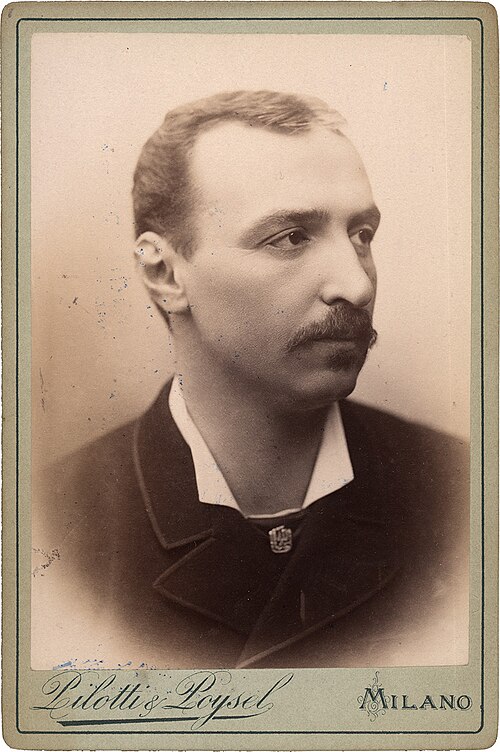 Portrait of Luigi Denza