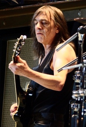 Portrait of Malcolm Young