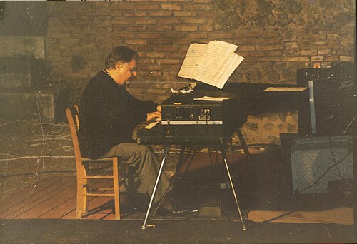 Portrait of Manos Hadjidakis