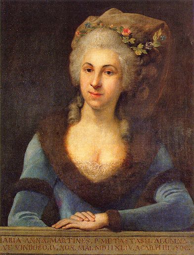 Portrait of Marianne Von Martinez