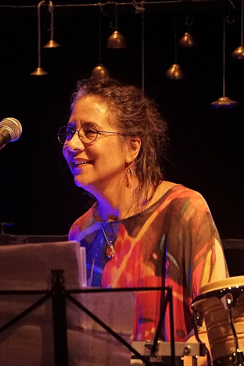 Portrait of Marilyn Mazur