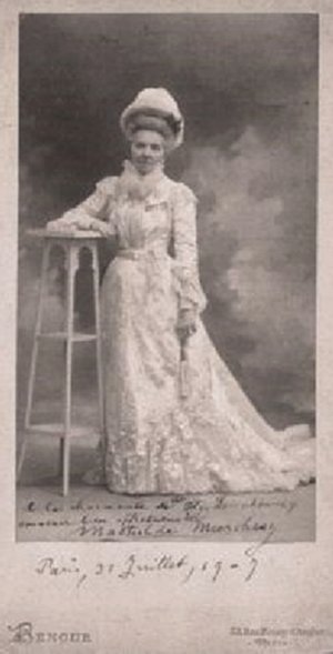 Portrait of Mathilde Marchesi