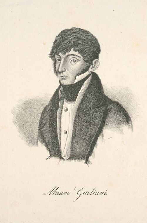 Portrait of Mauro Giuliani
