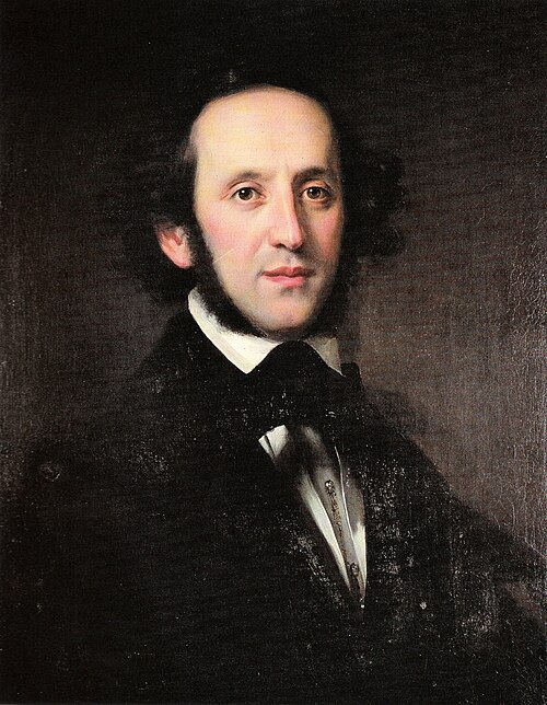 Portrait of Mendelssohn
