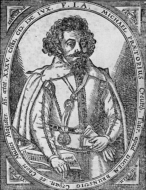 Portrait of Michael Praetorius