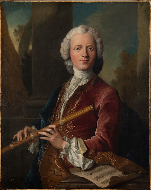 Portrait of Michel Blavet