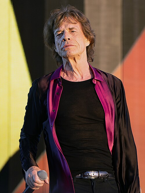 Portrait of Mick Jagger