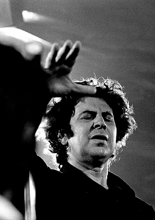 Portrait of Mikis Theodorakis