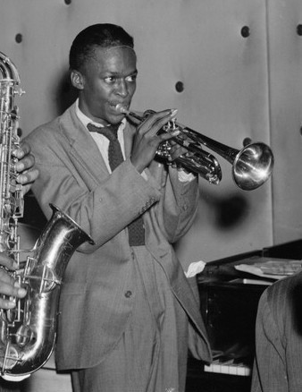 Portrait of Miles Davis