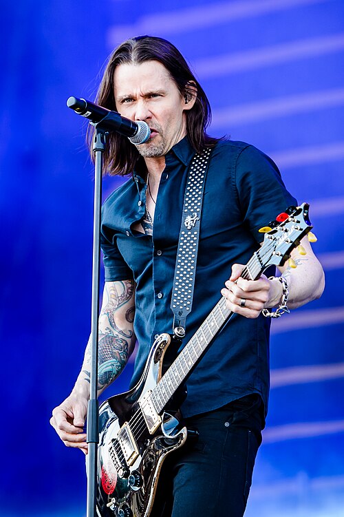 Portrait of Myles Kennedy
