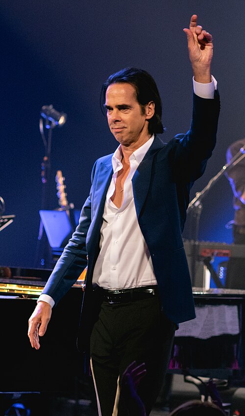 Portrait of Nick Cave