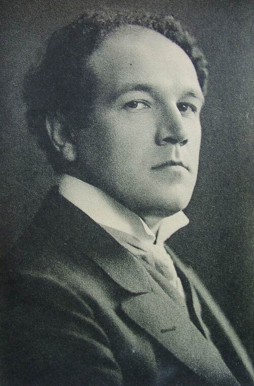 Portrait of Nikolai Karlovich Medtner