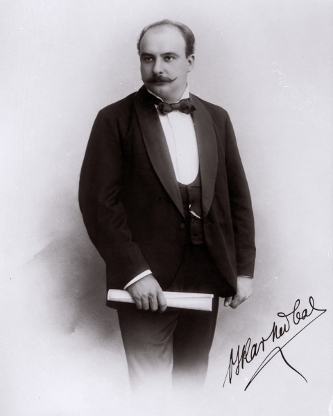 Portrait of Oskar Nedbal
