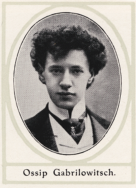Portrait of Ossip Gabrilowitsch