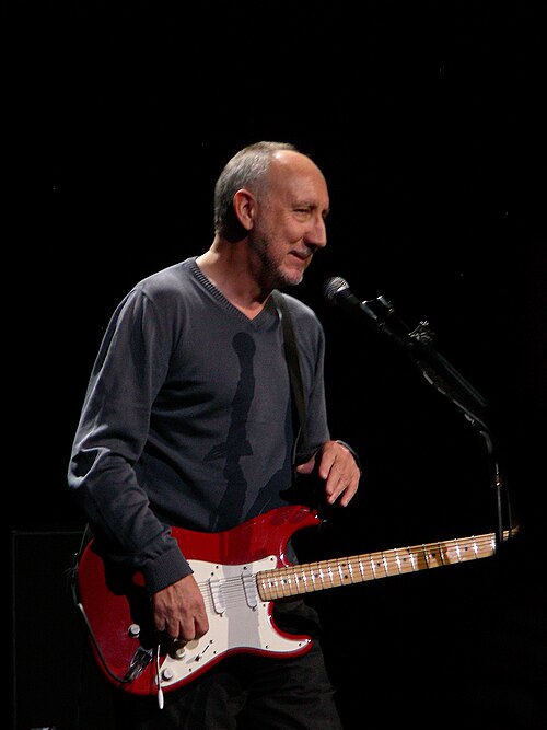Portrait of Pete Townshend