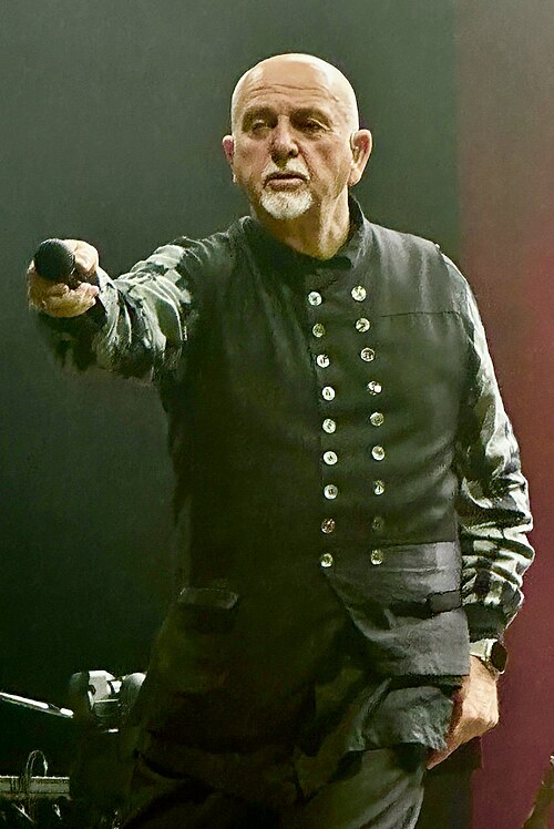 Portrait of Peter Gabriel