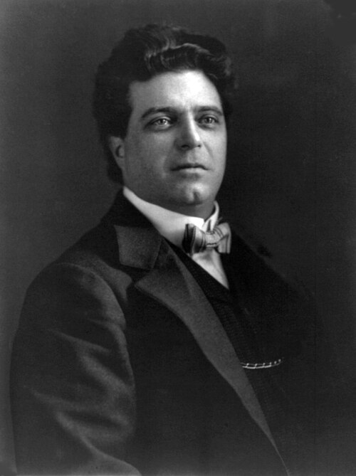 Portrait of Pietro Mascagni