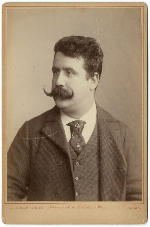 Portrait of R. Leoncavallo