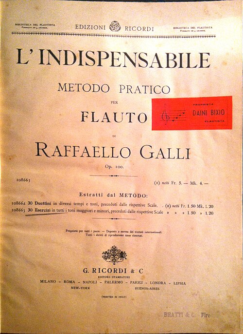 Portrait of Raffaele Galli