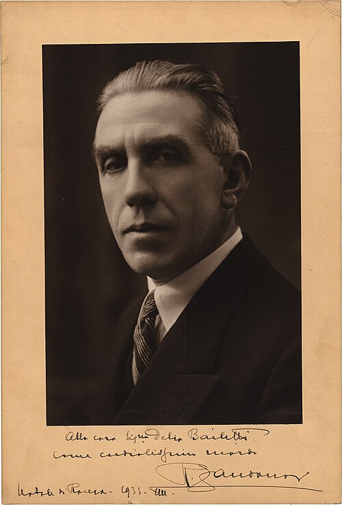 Portrait of Riccardo Zandonai