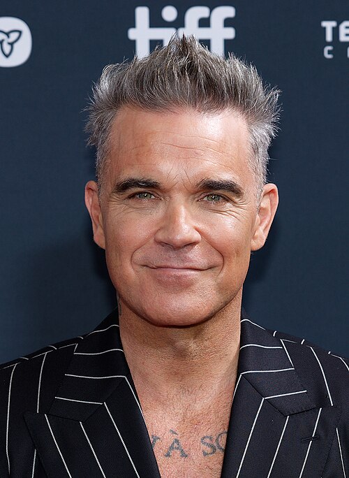 Portrait of Robbie Williams