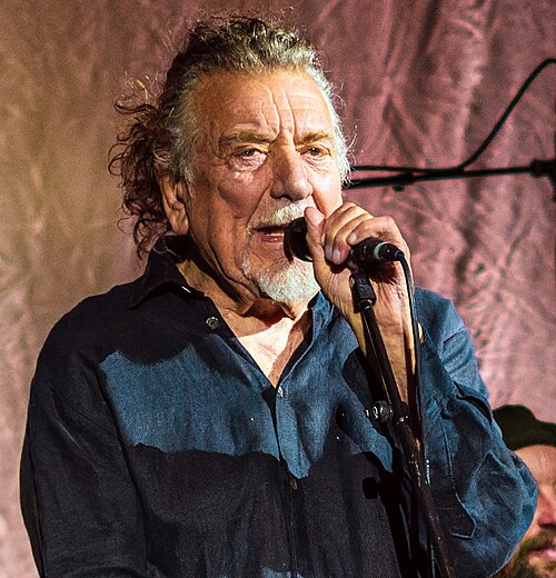 Portrait of Robert Plant