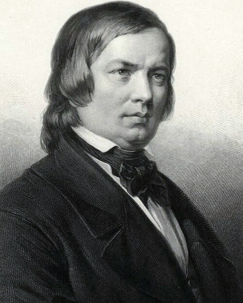 Portrait of Robert Schumann