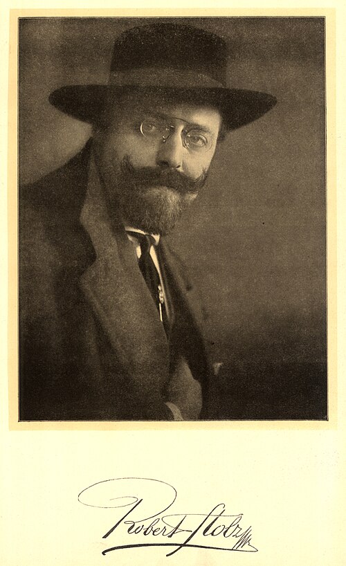Portrait of Robert Stolz