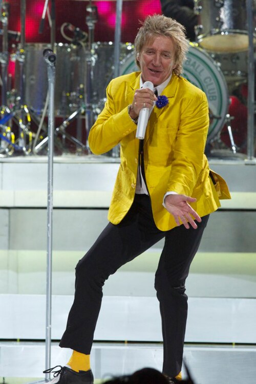 Portrait of Rod Stewart