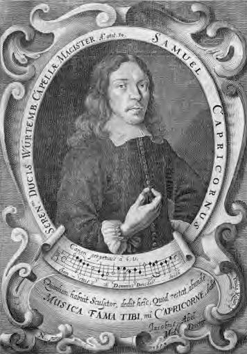Portrait of Samuel Capricornus