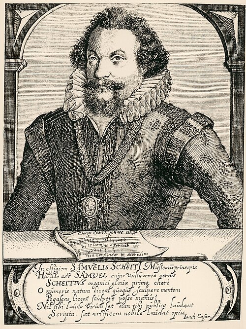Portrait of Samuel Scheidt