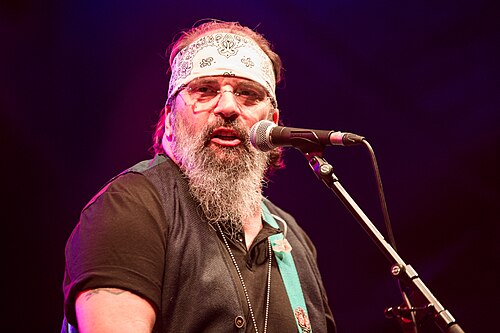 Portrait of Steve Earle