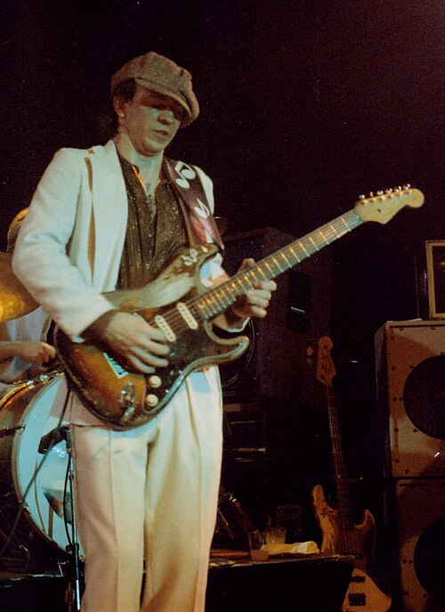 Portrait of Stevie Ray Vaughan